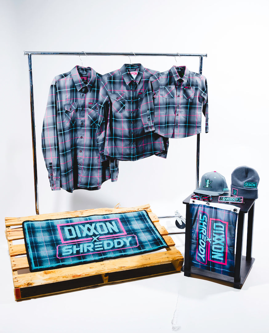 Dixxon Flannel x Shreddy Clothing