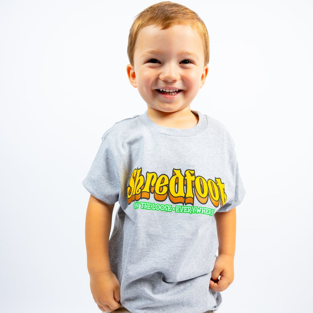 Shredfoot Shirt Heather Grey (Youth)