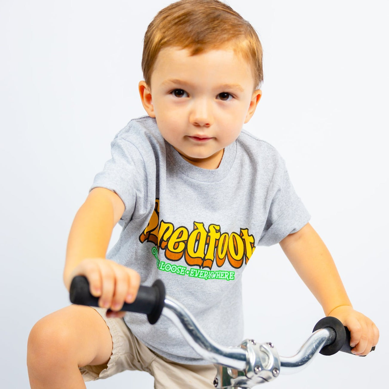 Shredfoot Shirt Heather Grey (Youth)