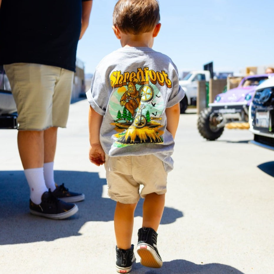 Shredfoot Shirt Heather Grey (Youth)