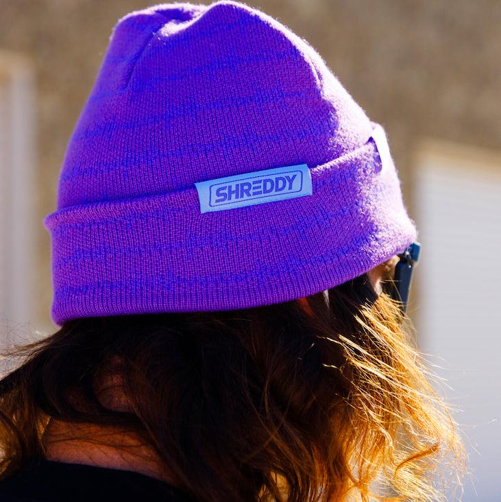 Barb Beanie (Purple) - Shreddy