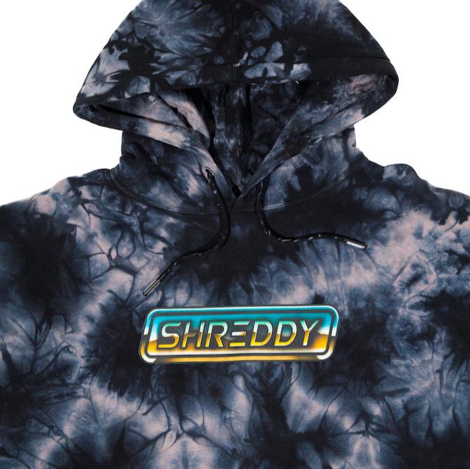 Bronco Hoodie Tie Dye Black (Mens) - Shreddy