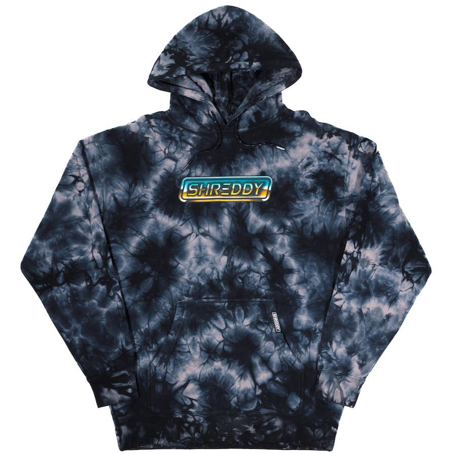 Bronco Hoodie Tie Dye Black (Mens) - Shreddy