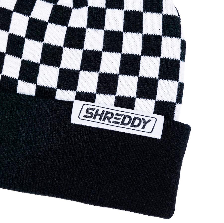 Checks Beanie (Black) - Shreddy