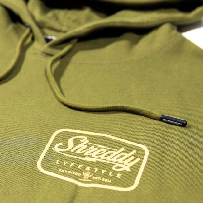 Diamond Hoodie Mil Green (Mens) - Shreddy