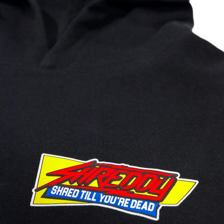 Fast Times Hoodie Black (Youth) - Shreddy