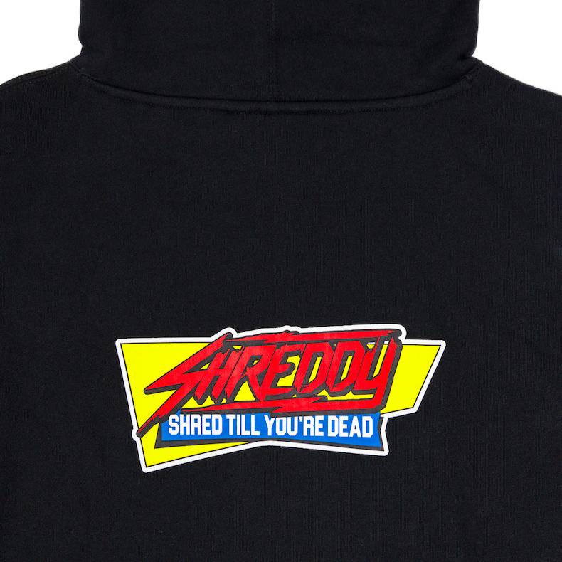 Fast Times Hoodie Black (Youth) - Shreddy