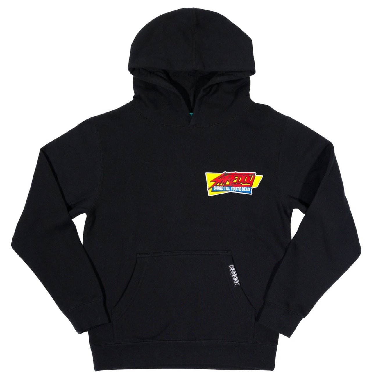 Fast Times Hoodie Black (Youth) - Shreddy