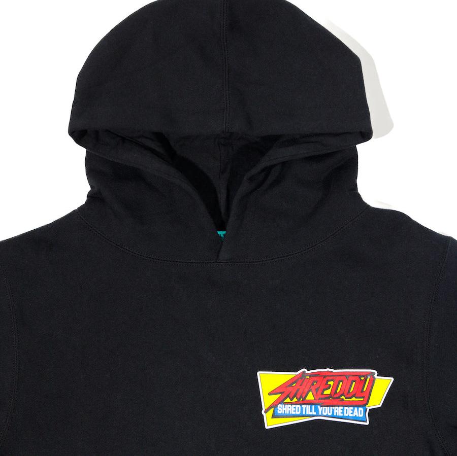 Fast Times Hoodie Black (Youth) - Shreddy