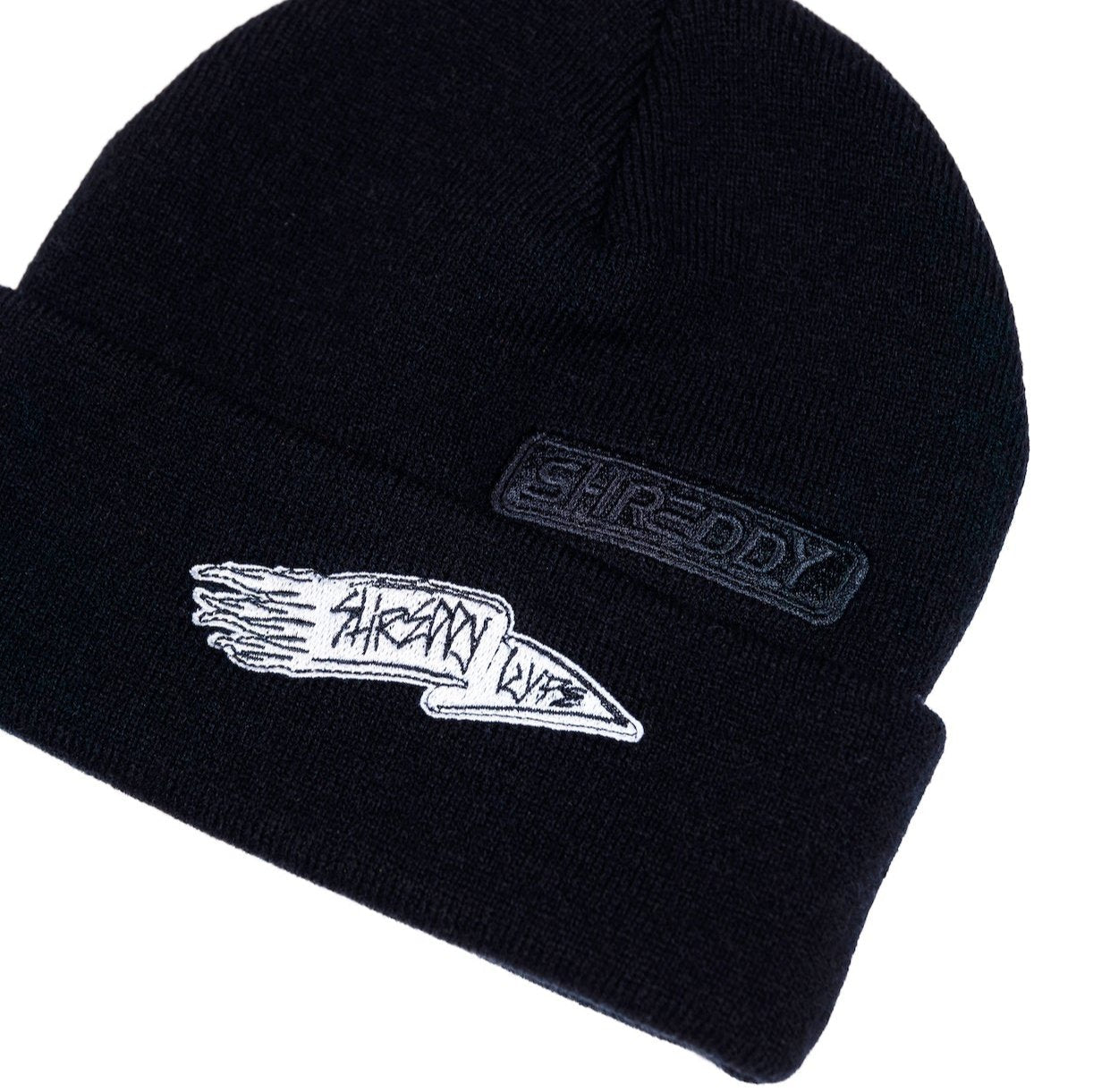 Flag Beanie (Black) - Shreddy
