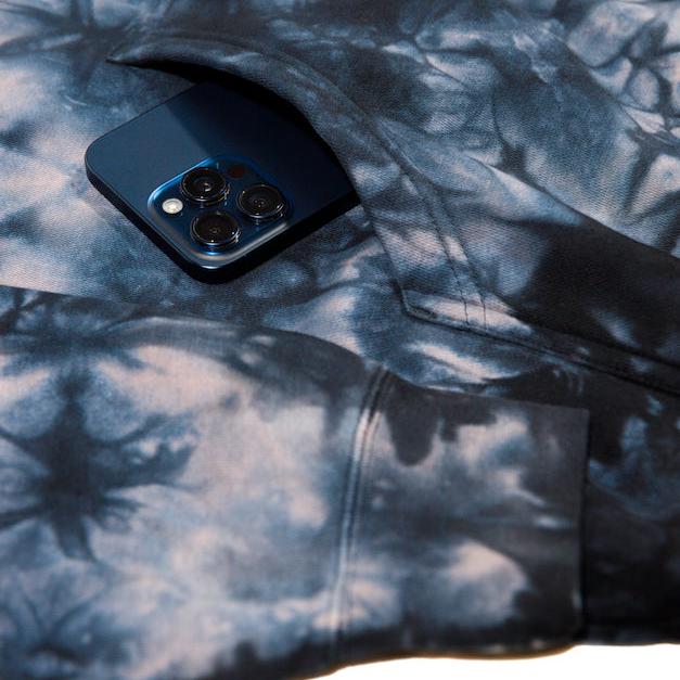 Icon Shaka Hoodie Tie Dye Black (Mens) - Shreddy