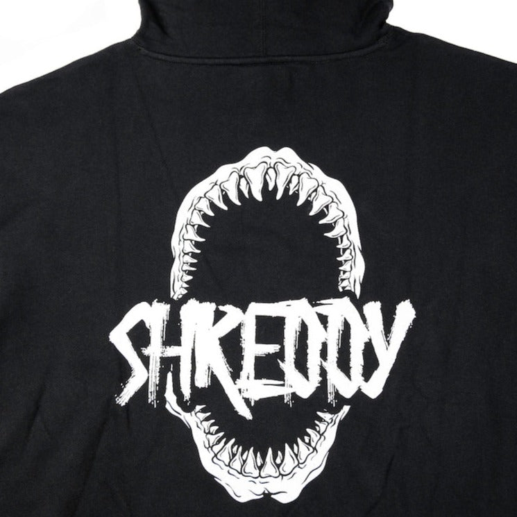 Jaws Hoodie Black (Mens) - Shreddy