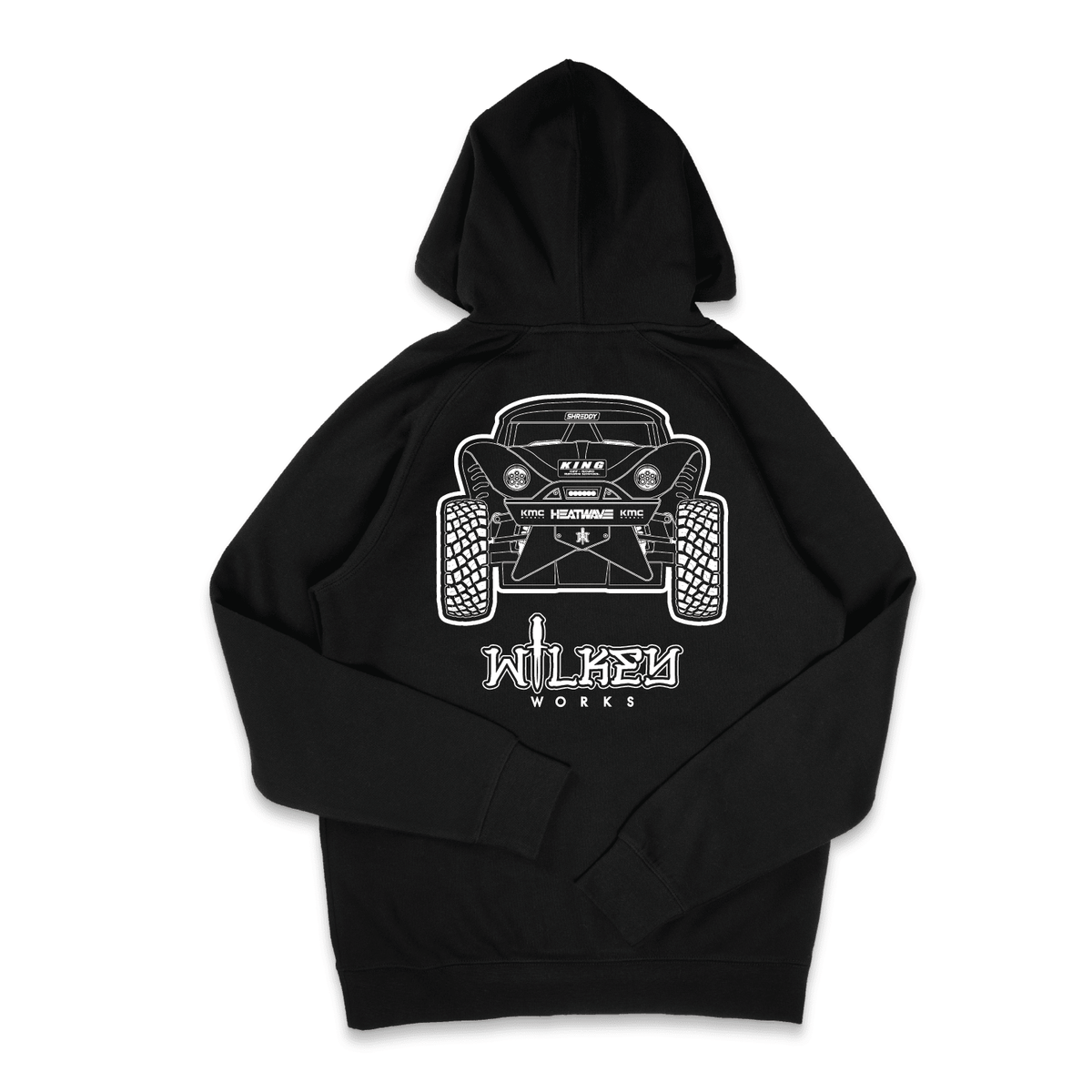 Jaws Hoodie Black (Youth) - Shreddy