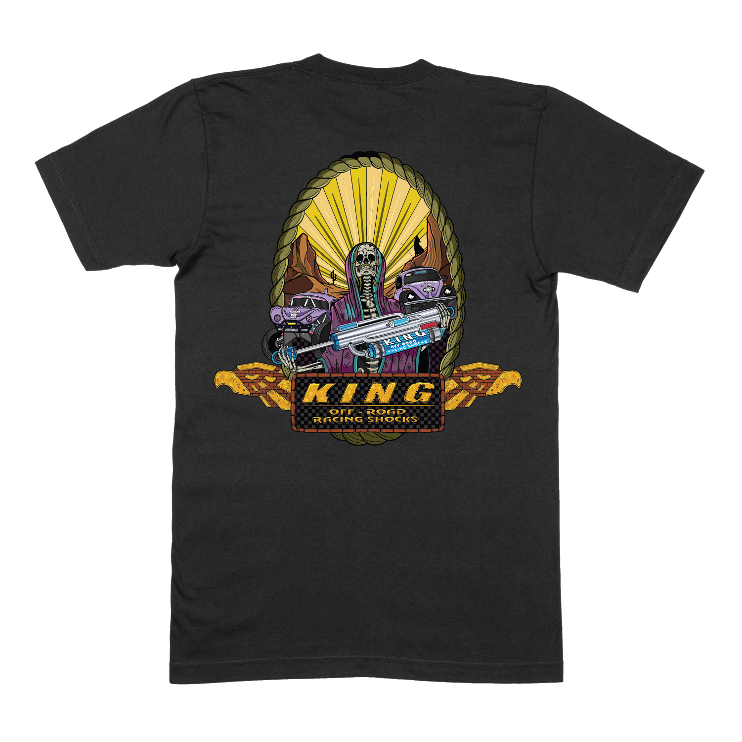 King x Shreddy Black (Mens) - Shreddy