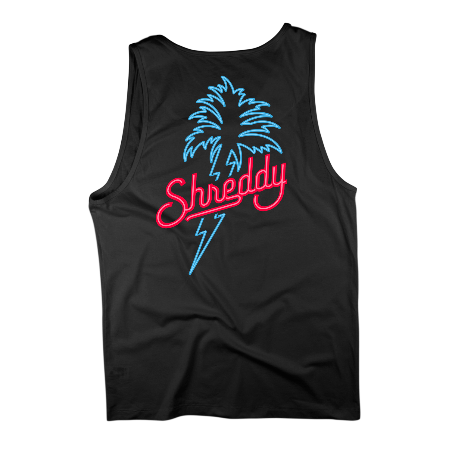 Neon Palm Tank (Mens) - Shreddy