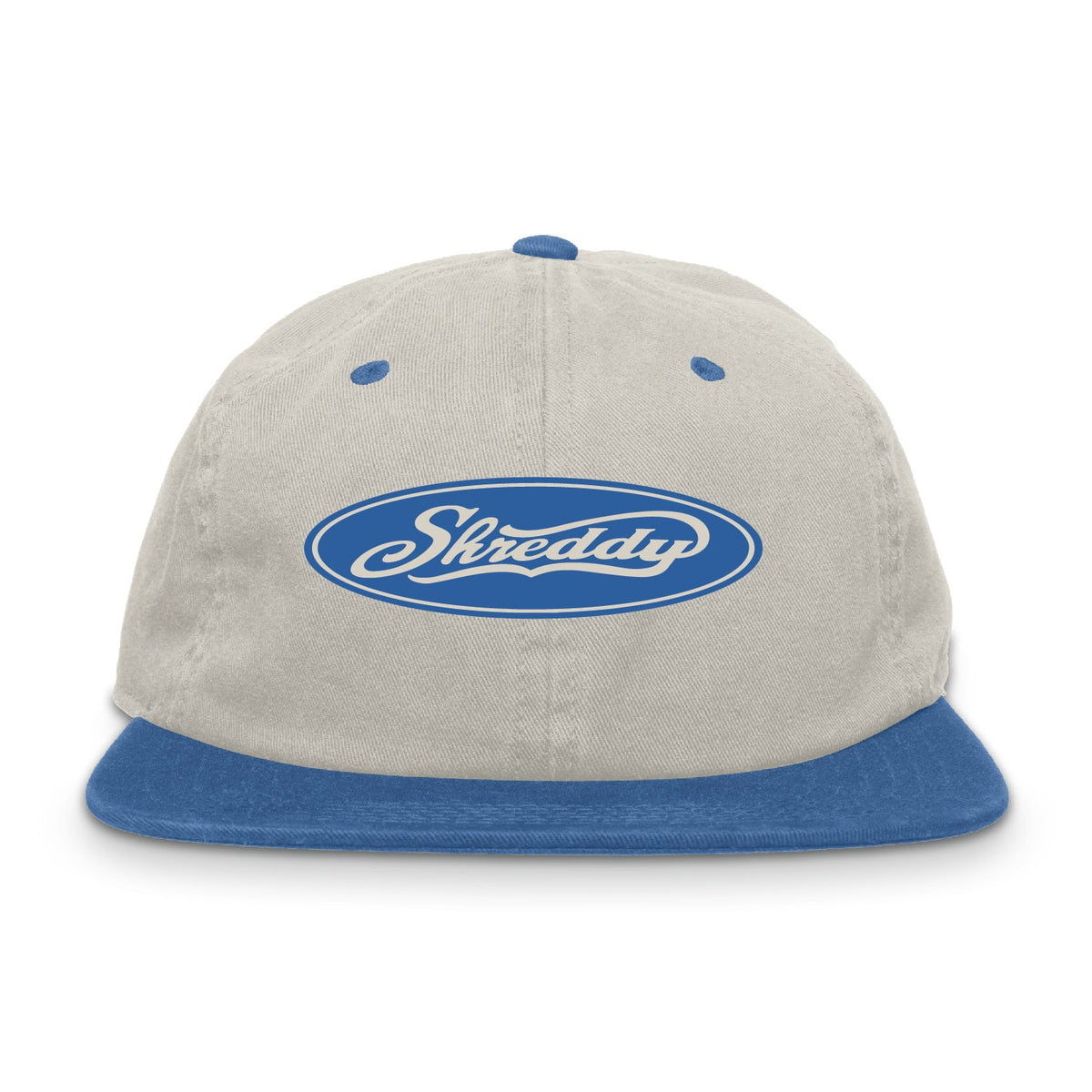 Oval Unstructured Snapback Hat | Shreddy Headwear