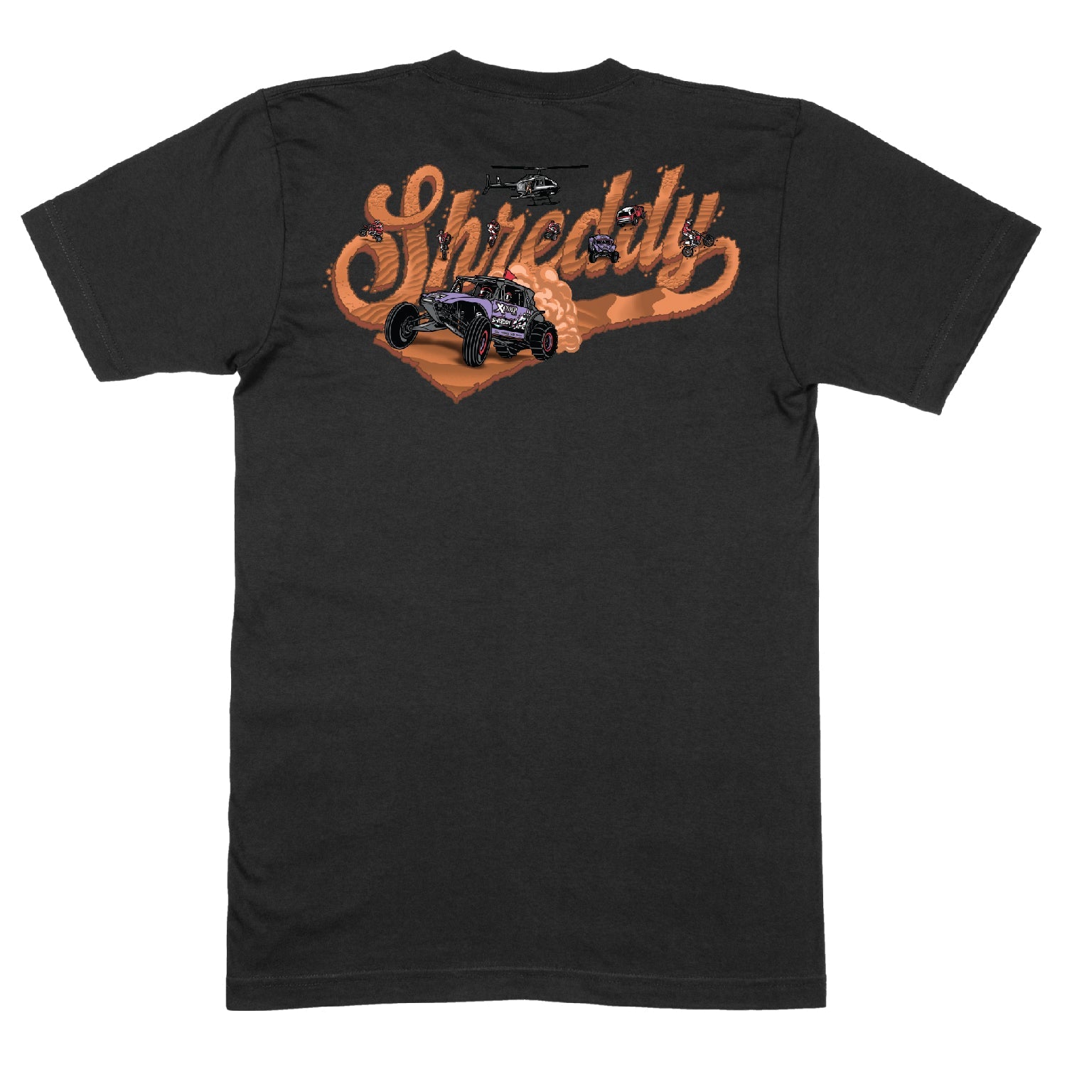 Sand Shirt Black (Mens) - Shreddy