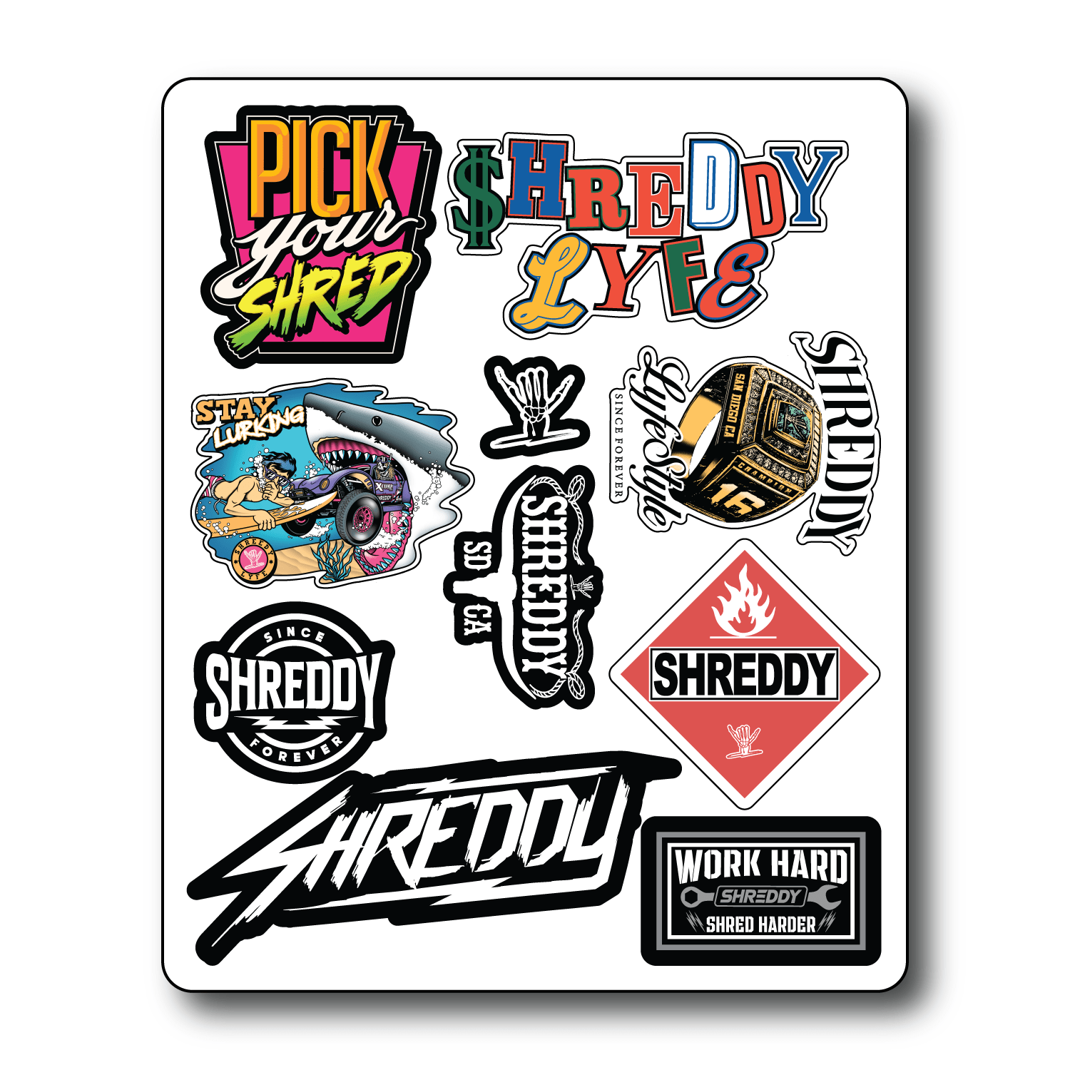 SHREDDY PACK GEN 12 - Shreddy