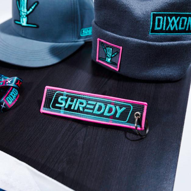 Shreddy X Dixxon V7 Key Chain - Shreddy