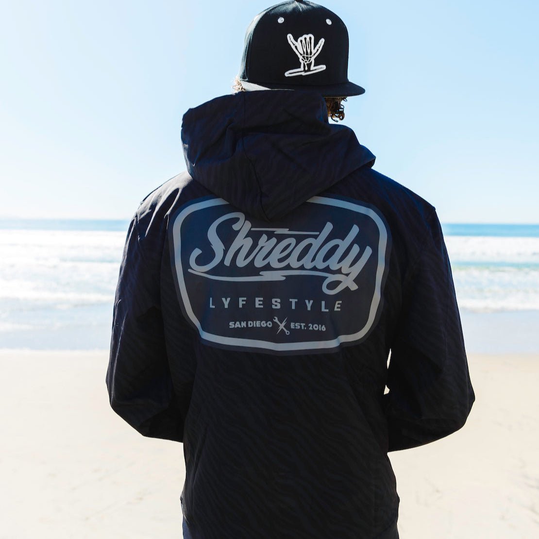 Team Jacket Black 2.0 (Mens) - Shreddy