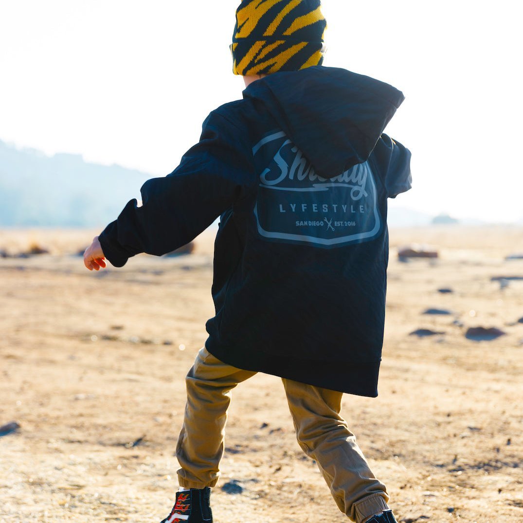 Team Jacket Black 2.0 (Youth) - Shreddy