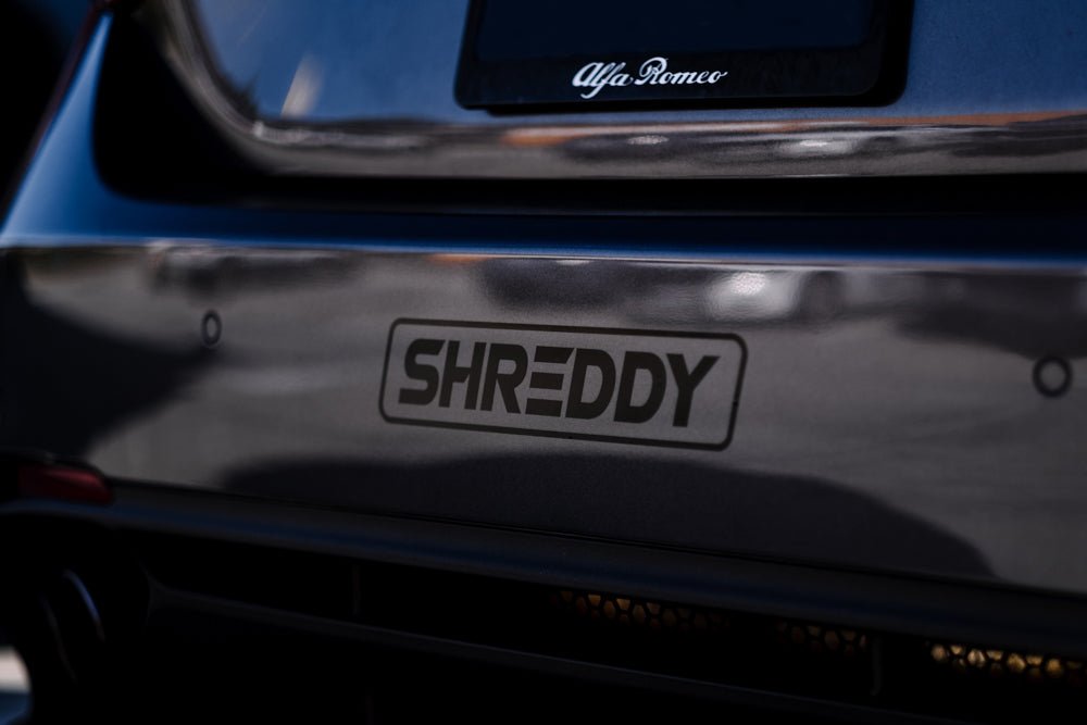 Box Logo Sticker 7'' (Available in different colors) - Shreddy