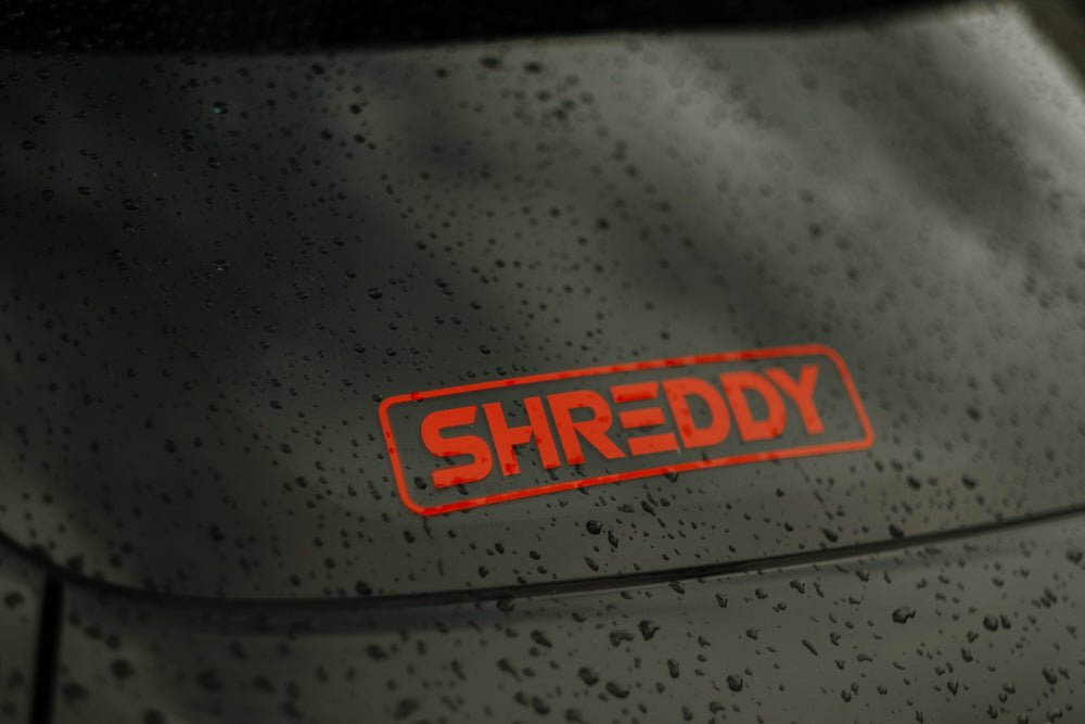 Box Logo Sticker 7'' (Available in different colors) - Shreddy