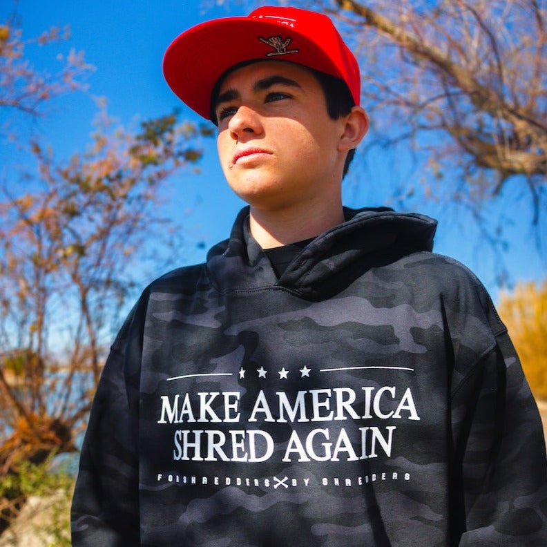 Cordless MASA Hoodie Black Camo (Mens) - Shreddy