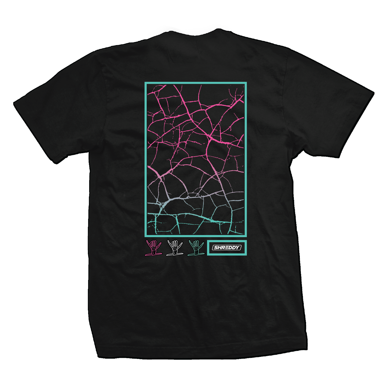 Crack Shirt Black (Mens) - Shreddy