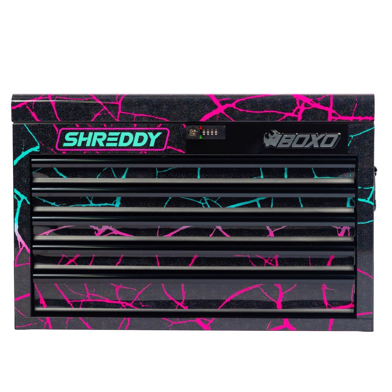 CRACKED ShreddyBox 26" 5-Drawer BOX ONLY - Shreddy