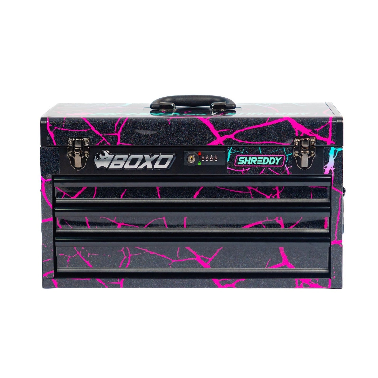 CRACKED ShreddyBox 3-Drawer Hand Carry BOX ONLY - Shreddy