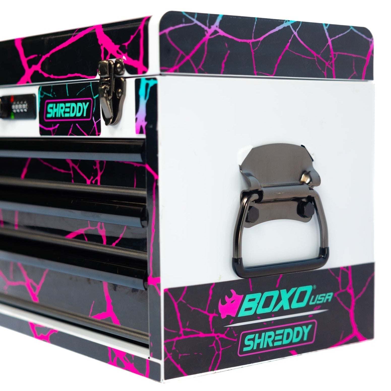 CRACKED ShreddyBox 3-Drawer Hand Carry BOX ONLY - Shreddy