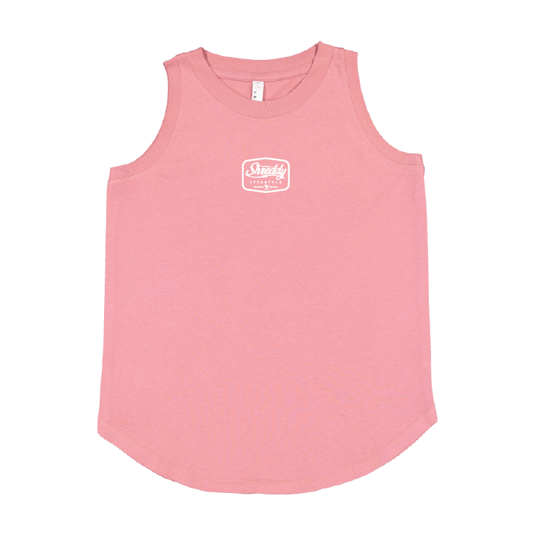 Diamond Relaxed Fine Jersey Tank (Womens) - Shreddy
