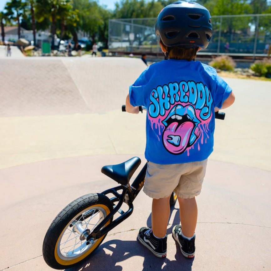 Gum Shirt Heather Blue (Youth) - Shreddy