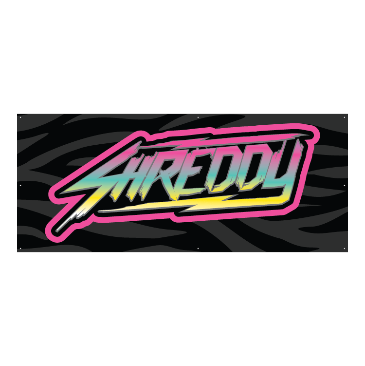 Logo Banner 30" x 72" - Shreddy