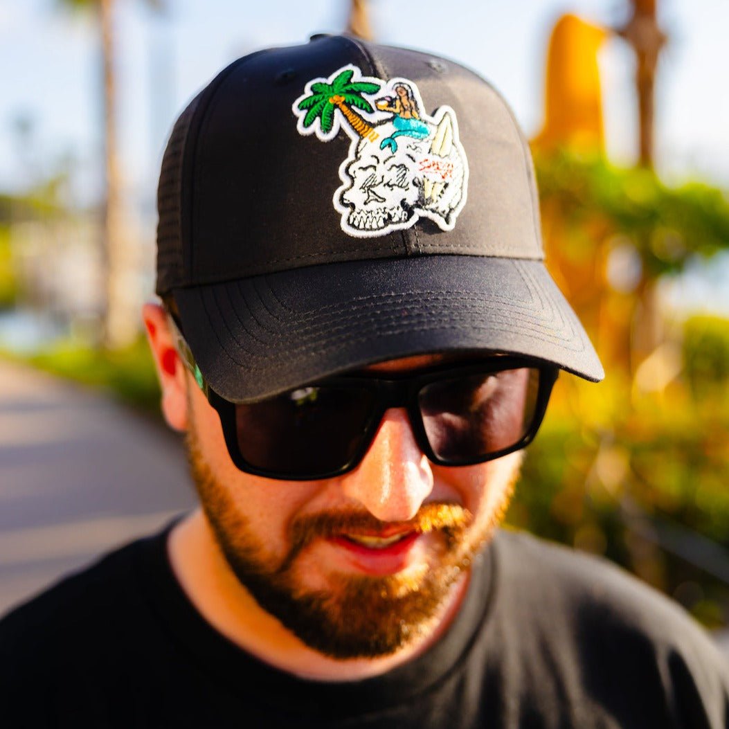 Mermaid Hydro Snapback (Black) - Shreddy
