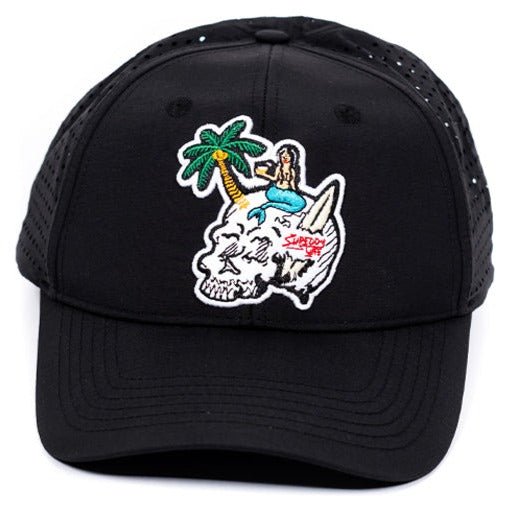Mermaid Hydro Snapback (Black) - Shreddy