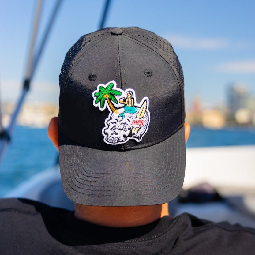 Mermaid Hydro Snapback (Black) - Shreddy