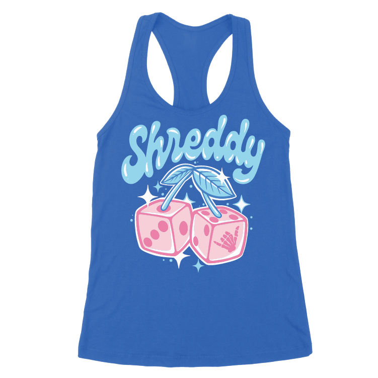 Rolly Racerback Tank (Womens) - Shreddy