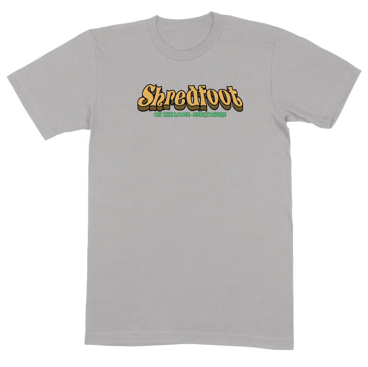 Shredfoot Shirt Heather Grey (Youth) - Shreddy