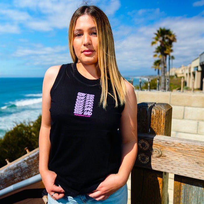 Stay Relaxed Fine Jersey Tank (Womens) - Shreddy