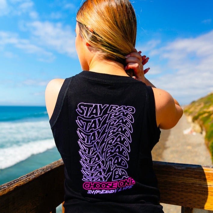 Stay Relaxed Fine Jersey Tank (Womens) - Shreddy
