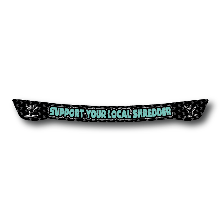 Support Visor Strip - Shreddy