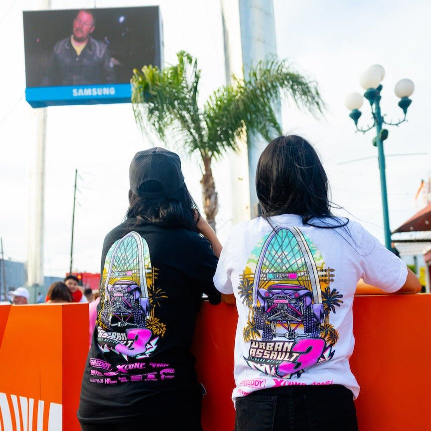 Urban Assault Club Crew Shirt White (Womens) - Shreddy