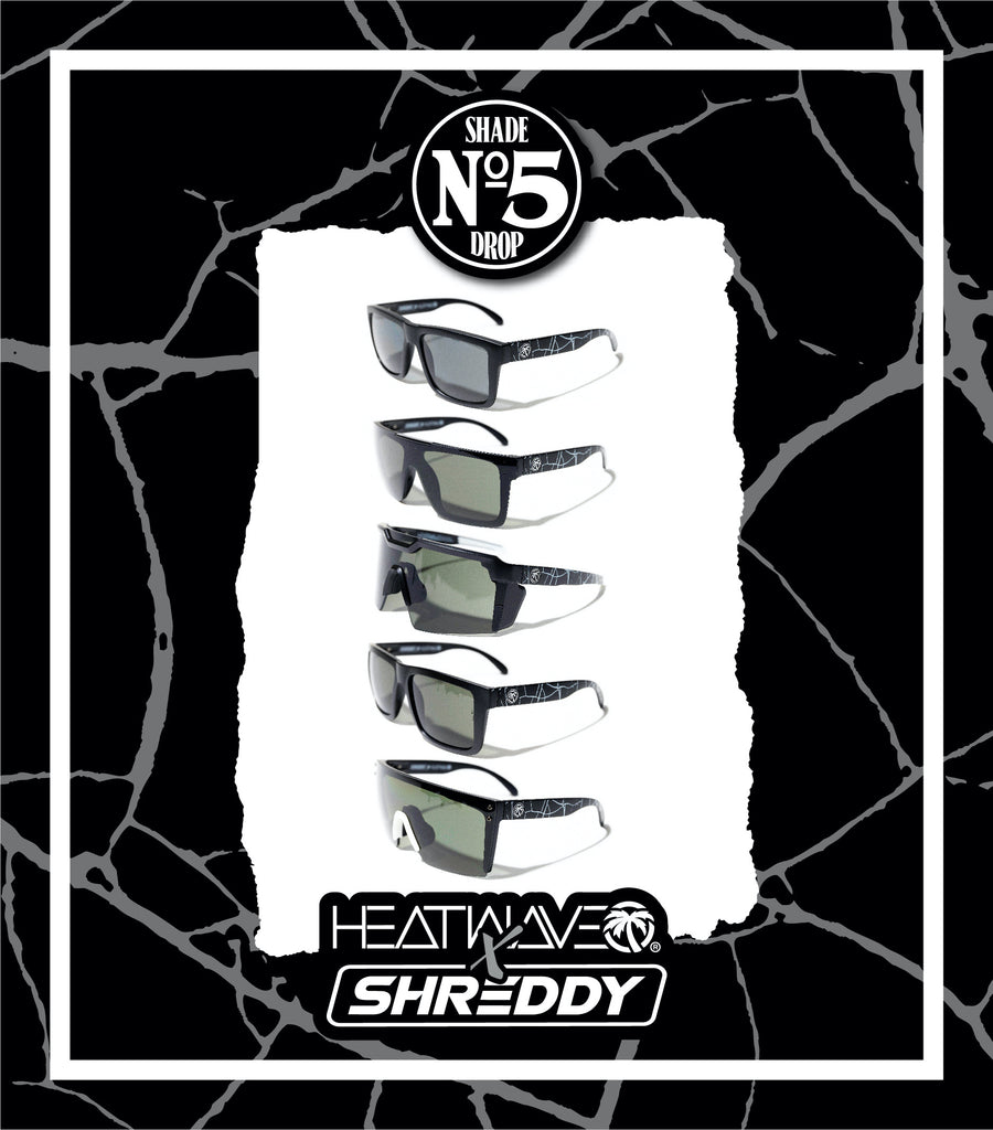 Shreddy x Heat Wave Sunglasses Collection - Adventure in Style