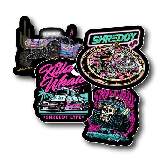 Stickers + More - Shreddy