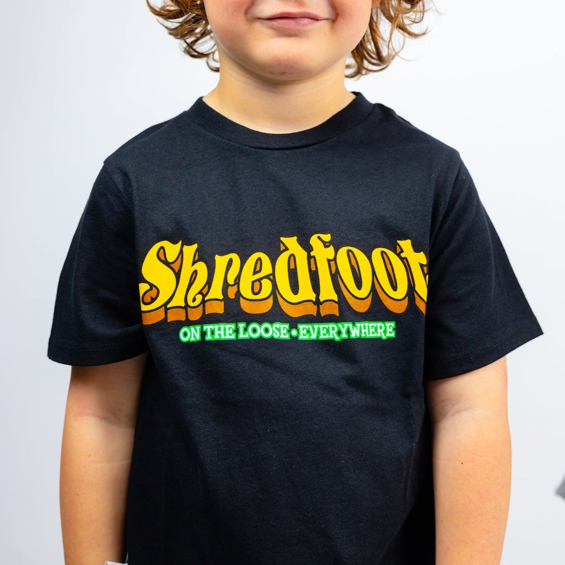 Shredfoot Shirt Black (Youth)