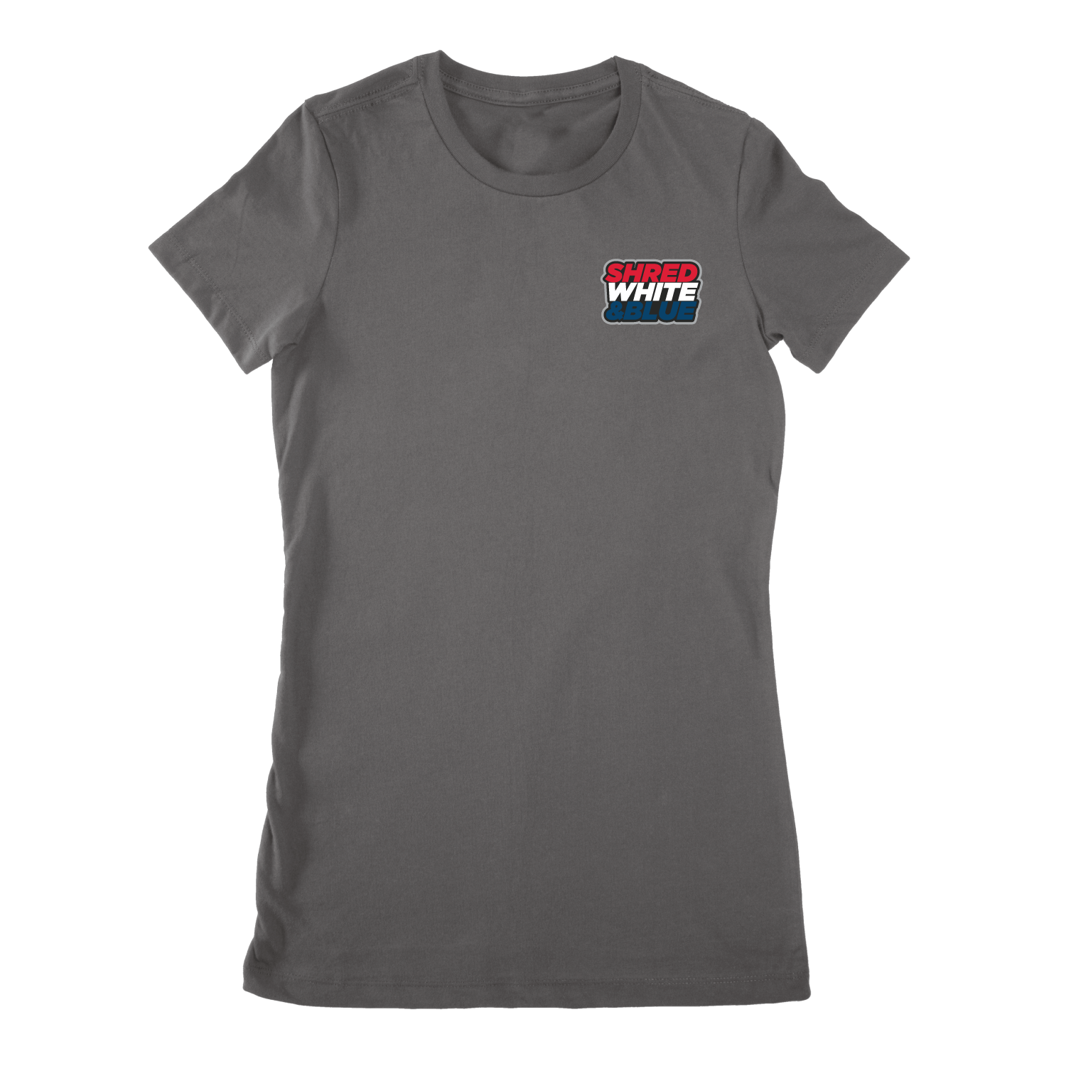 4th Flag Icon Slim Shirt (Womens) - Shreddy