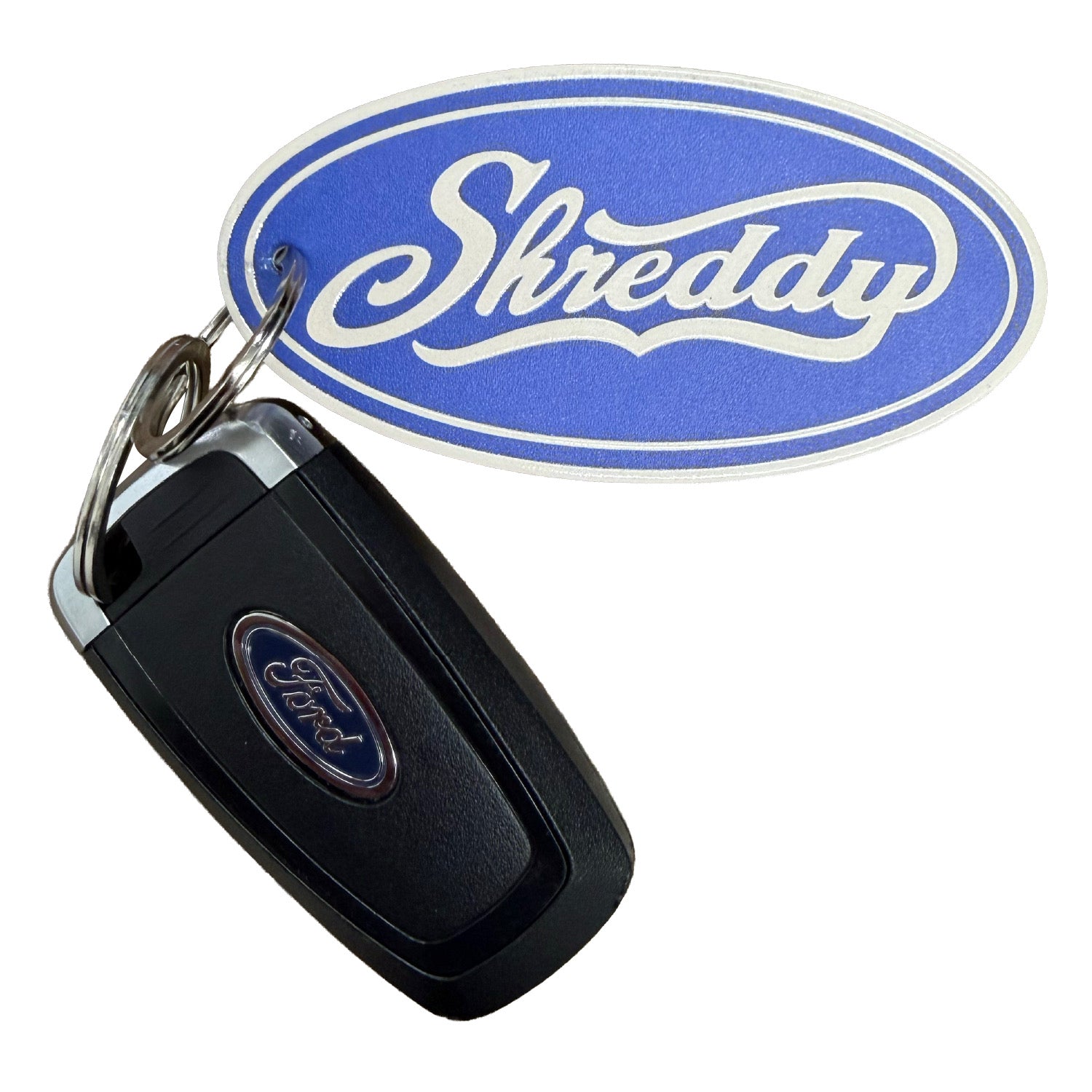 NEW 🔥 Oval Leather Key Chain