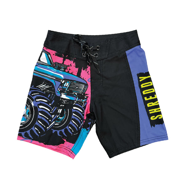 Shreddy Truck Board Short (Youth) - Beach & River Ready Apparel